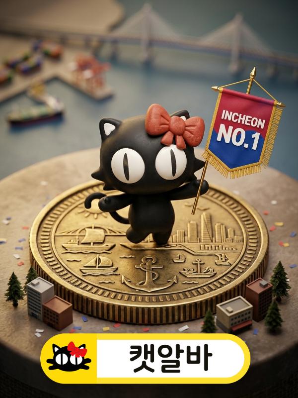 인천 1등 팀의 자부심과 성공을 축하하며 춤추는 밤알바 이미지