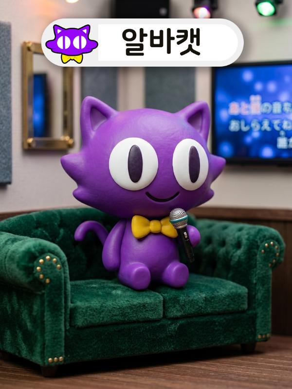노래방 알바를 즐겁게 시작하는 캐릭터 피규어 성공 모델