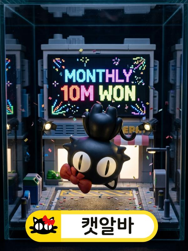 월 1000만 원 목표 달성에 신나서 춤추는 여우알바 룸알바 이미지